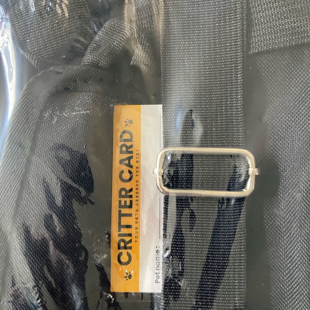 Pet Carrier Bag - Black - Picture 4 of 5